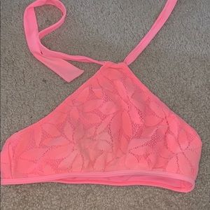 Aerie Coral Bikini top